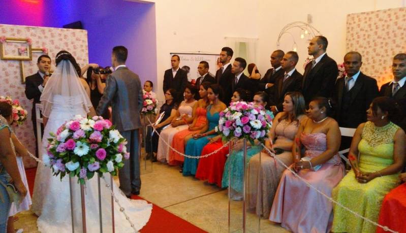 Buffet para Recepção de Casamento no Abc Santo André - Buffet de Casamento para 100 Pessoas