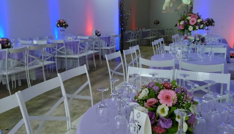 Espaço de Eventos com Buffet Barato São Caetano do Sul - Espaço para Eventos de Casamento