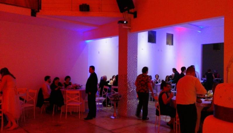Espaço para Eventos de Casamento no Abc Santo André - Espaço para Eventos de Confraternização