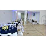 espaço para pequenos eventos